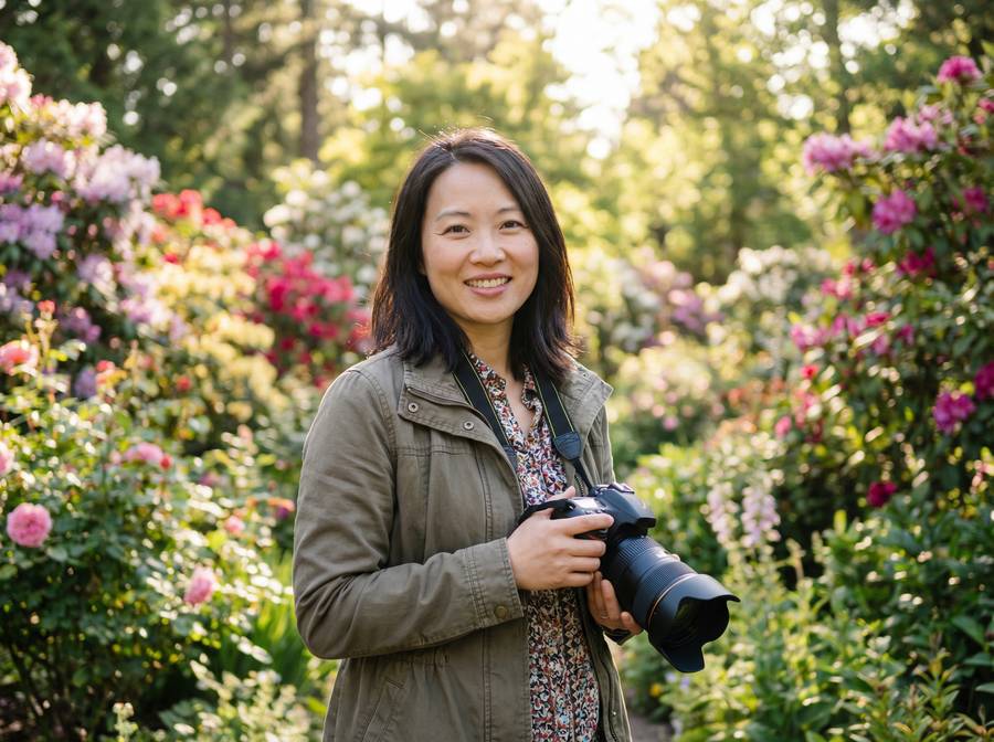 大象传媒植物摄影师苏雨晴 - 首席植物摄影师